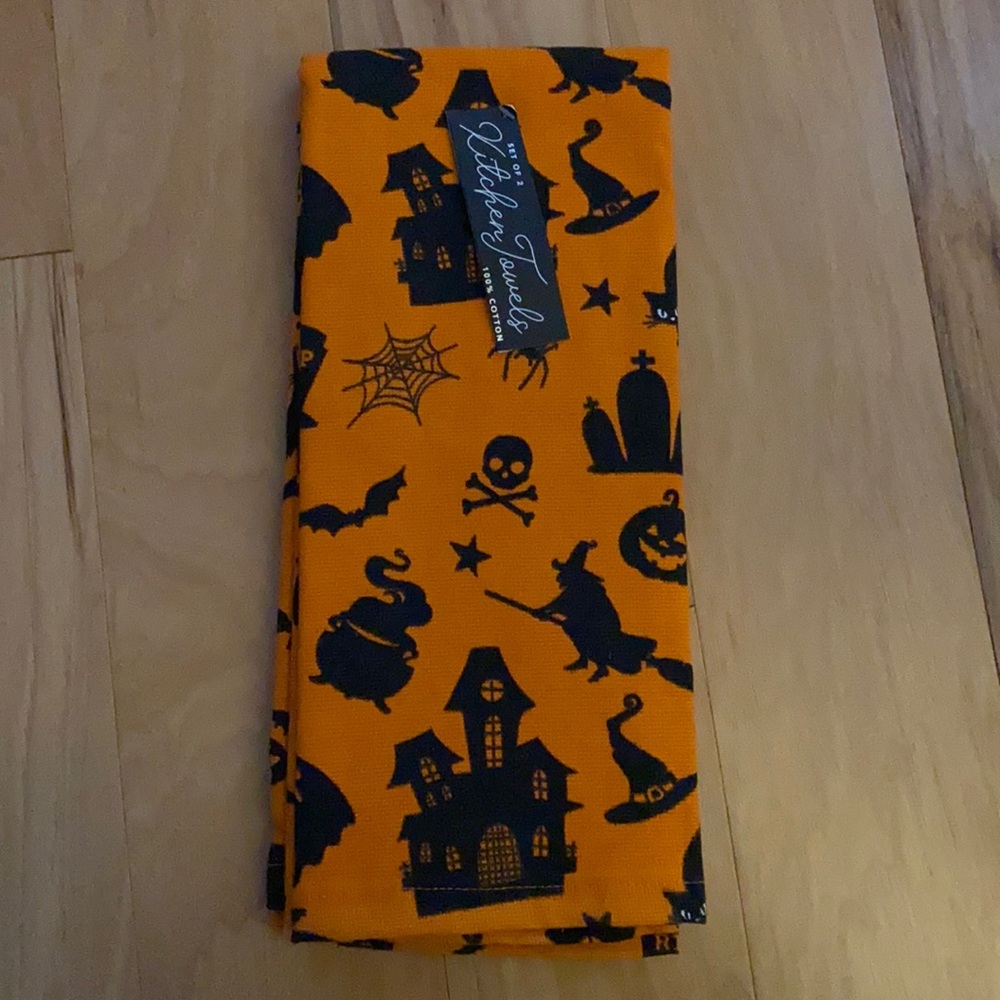 Halloween Hand Towels -set of 2
